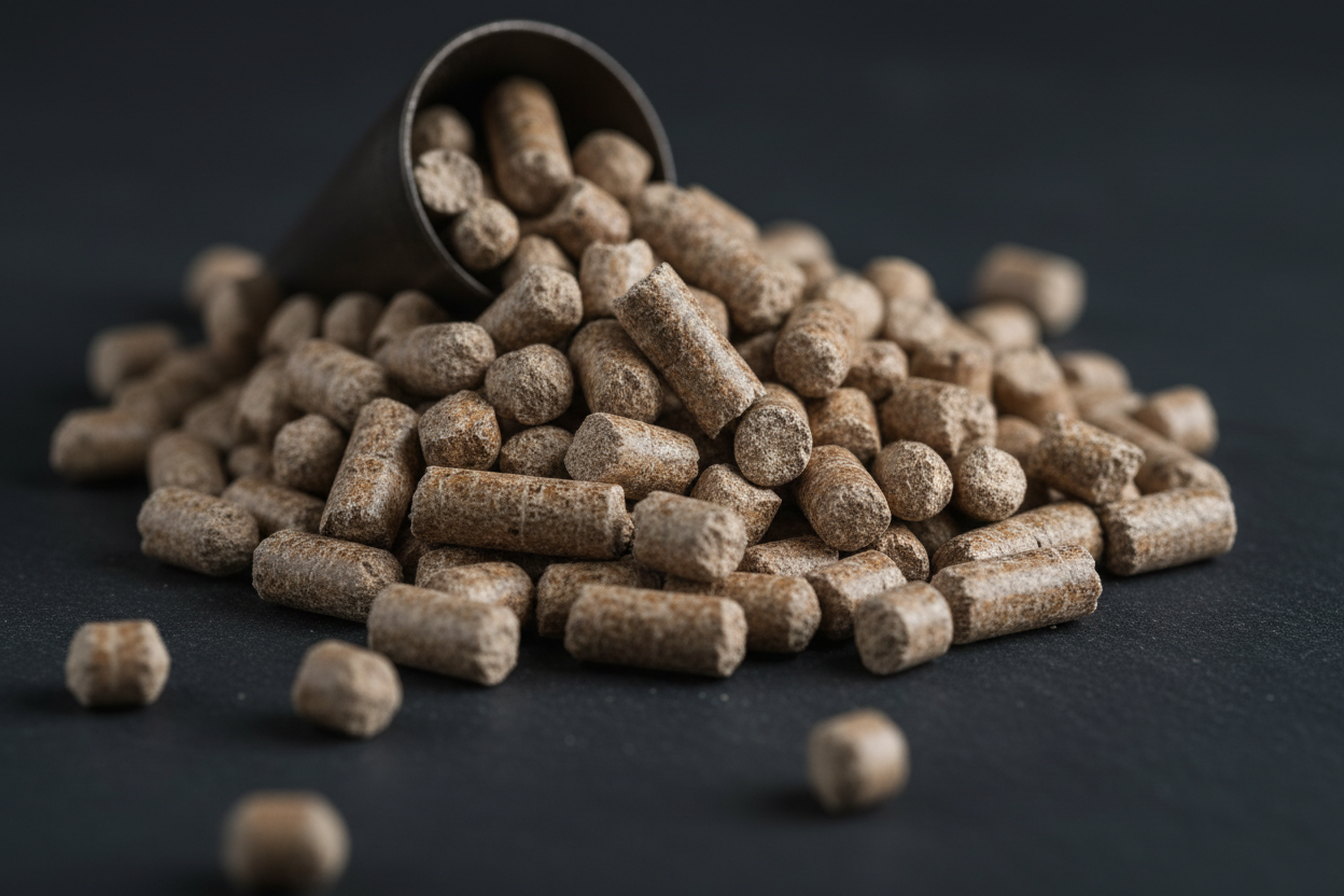 Industrie-Holzpellets